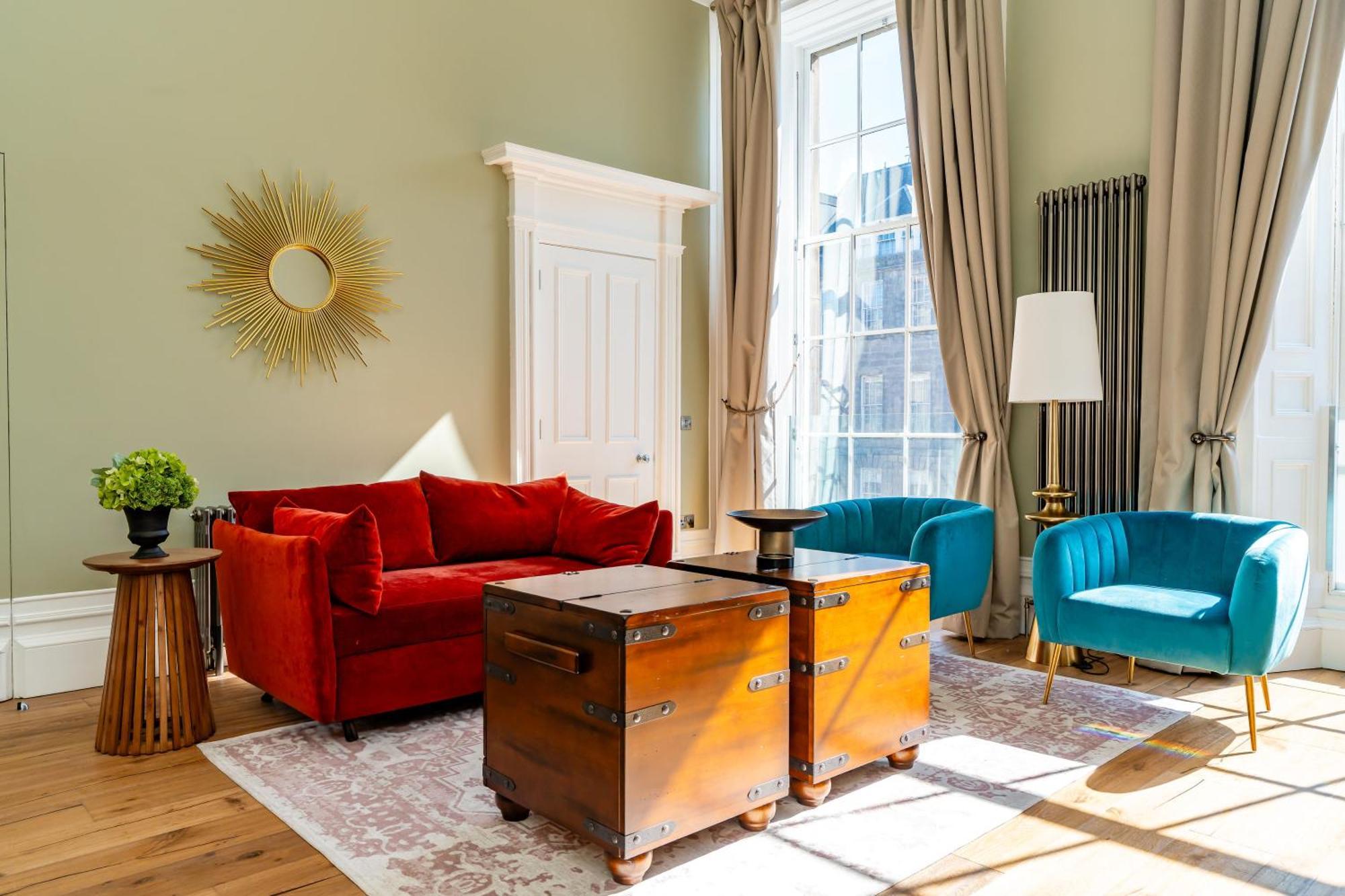 Dragon Suites Luxury Apartments At 9 Albyn Place Edinburgh Dış mekan fotoğraf
